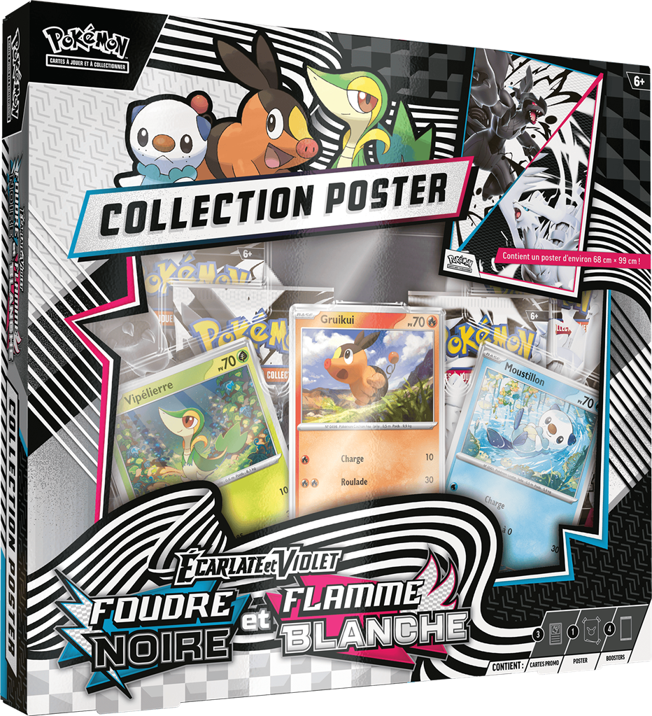 Pokémon – Coffret Poster EV10.5 : Vipélierre , Gruikui & Moustillon – image produit 1