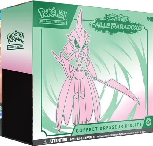 Pokémon EV04 Faille Paradoxe : Coffret Dresseur d’Élite Garde de Fer