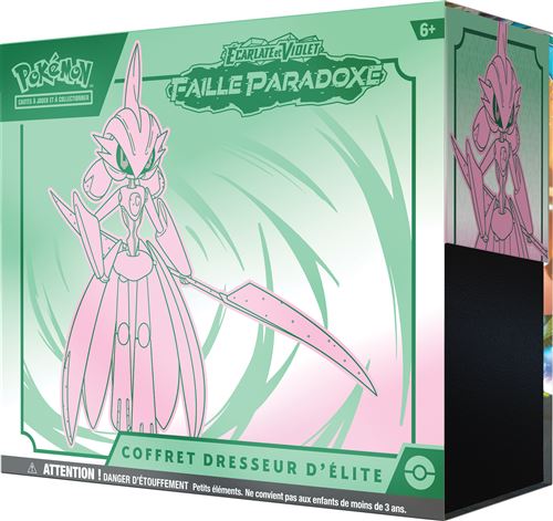 Pokémon EV04 Faille Paradoxe : Coffret Dresseur d’Élite Garde de Fer