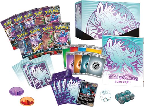 Pokémon Coffret Dresseur d'Élite EV05 Forces Temporelles Serpente-Eau