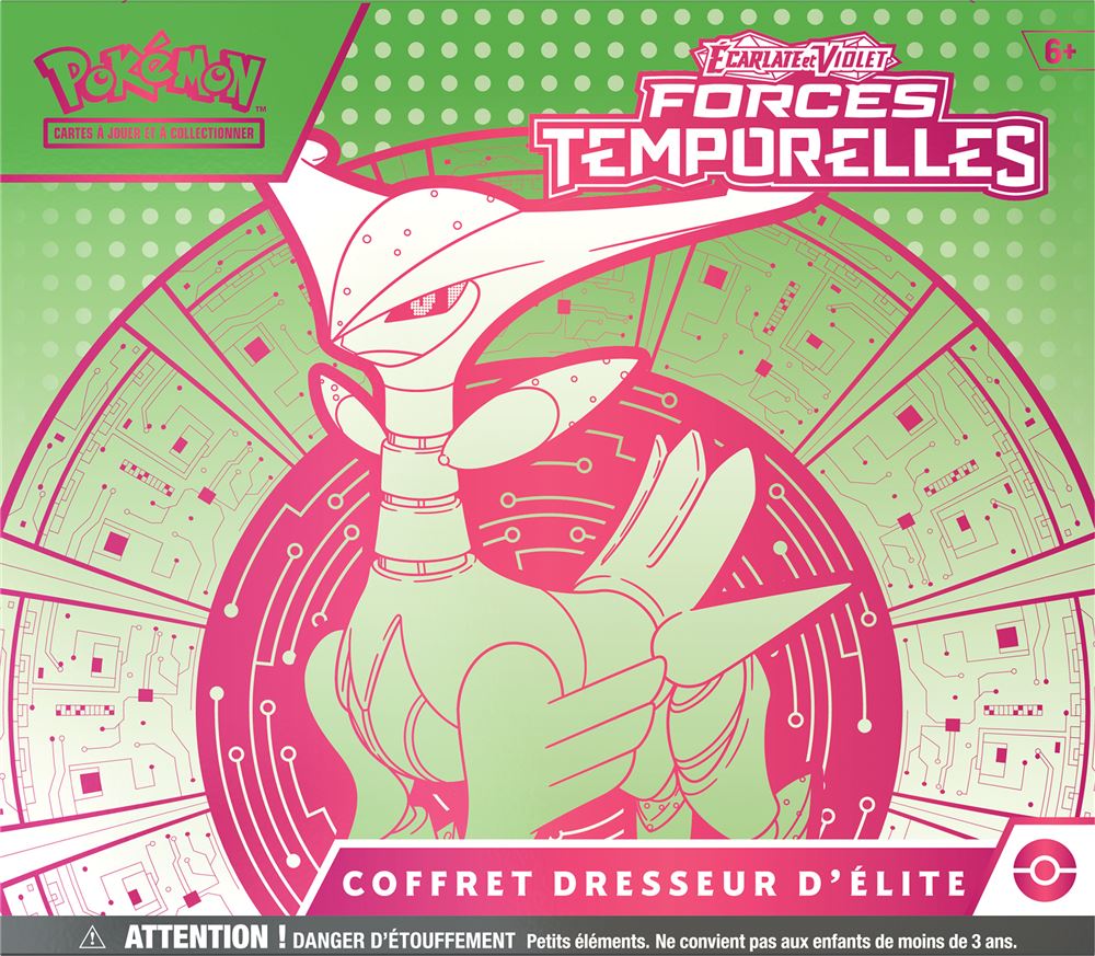 Pokémon - Coffret Dresseur d'Élite EV05 Forces Temporelles : Ver-de-Fer
