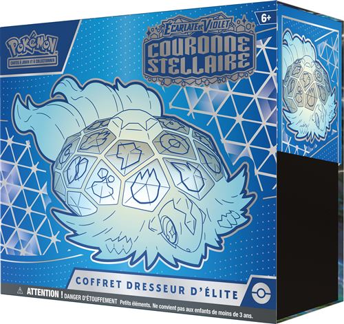 Pokémon - Coffret Dresseur d’Élite EV07 Couronne Stellaire : Terapagos