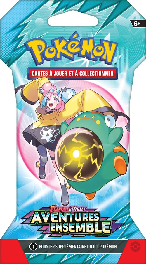 Pokémon – Booster sous Blister EV09 : Aventures Ensemble Modèle aléatoire