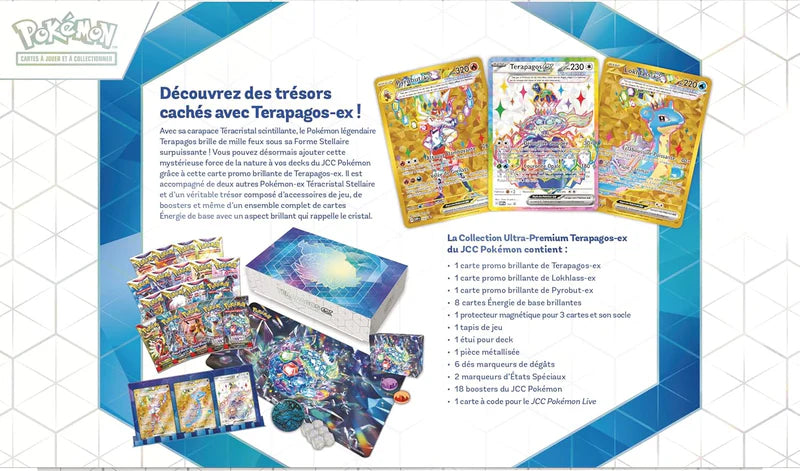 💎 Pokémon – Coffret Collection Ultra Premium : Terapagos ex