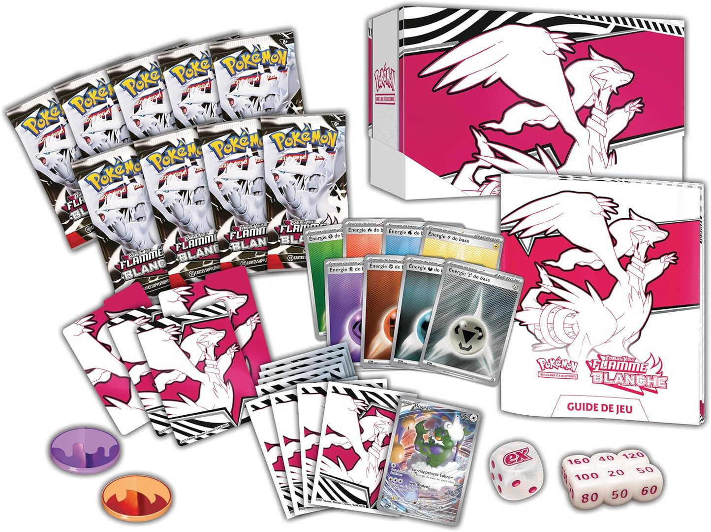 Pokémon Coffret Dresseur D'Élite EV10.5 : Flamme Blanche