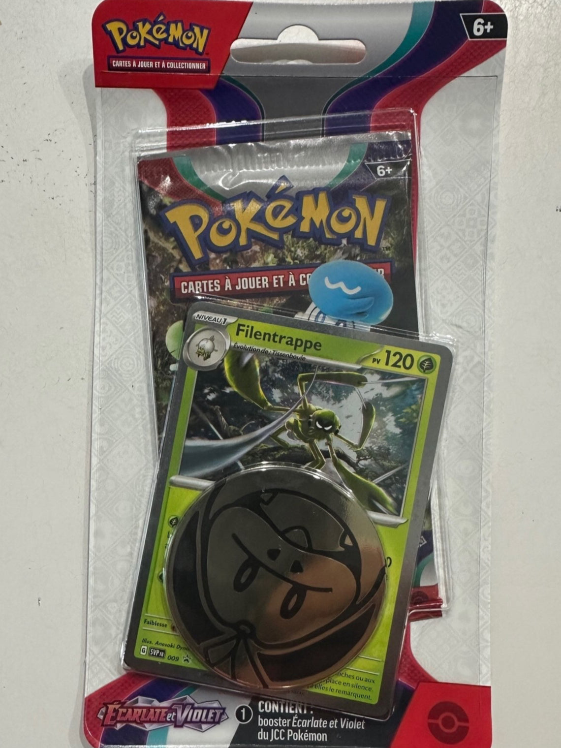 Pokémon - Single Pack Écarlate et Violet SV1 : Cléopsytra ou Filentrappe