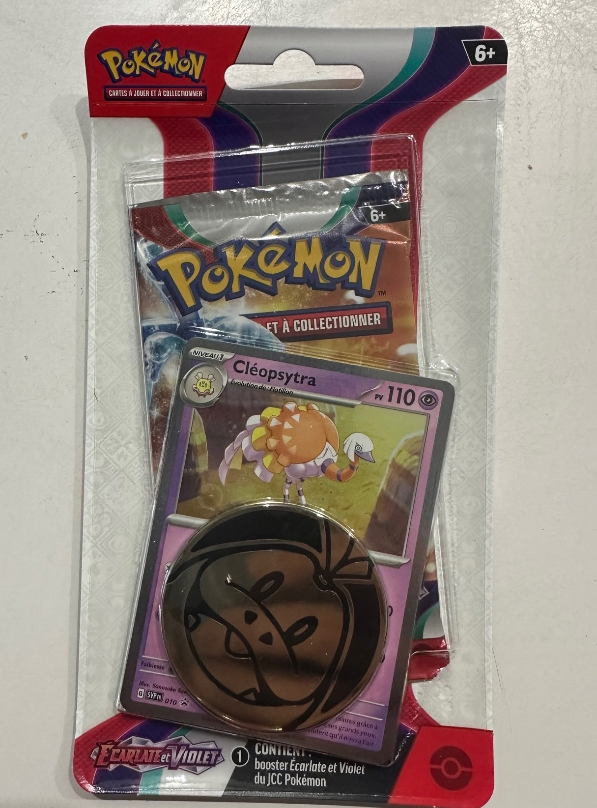 Pokémon - Single Pack Écarlate et Violet SV1 : Cléopsytra ou Filentrappe