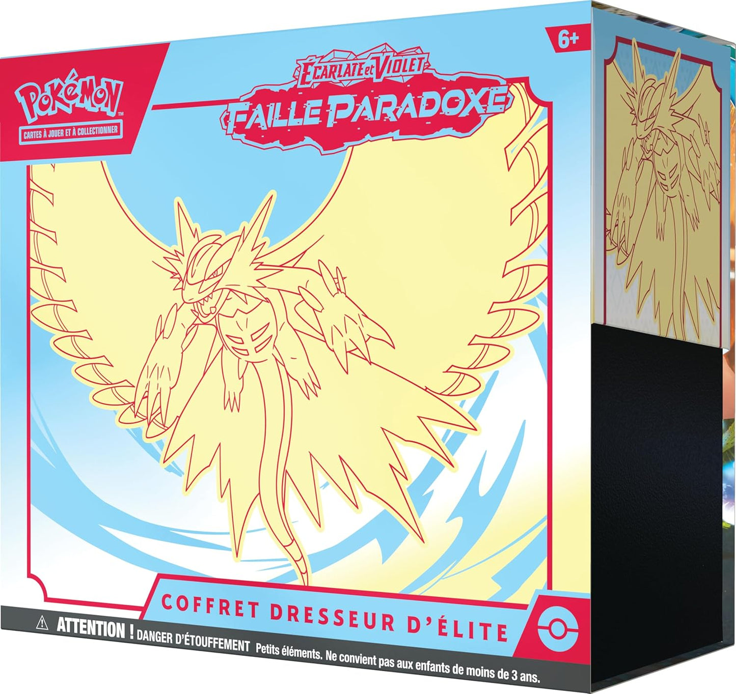 Pokémon EV04 Faille Paradoxe : Coffret Dresseur d’Élite - Rugit Lune
