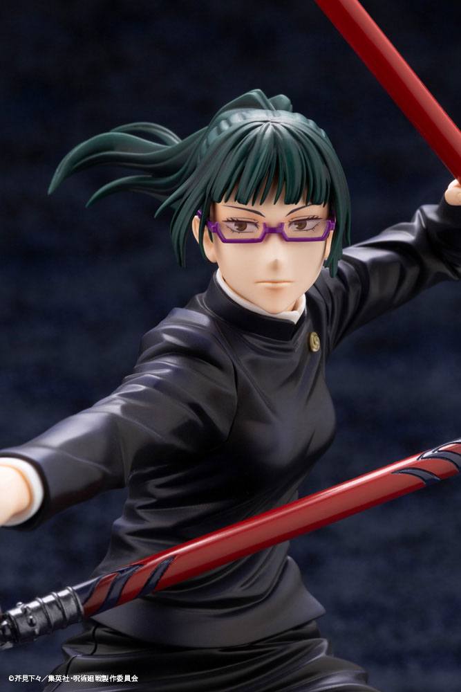 💥 Nom du Produit : Jujutsu Kaisen Statuette PVC ARTFXJ 1/8 Maki Zen'in Bonus Edition 21 cm 💥