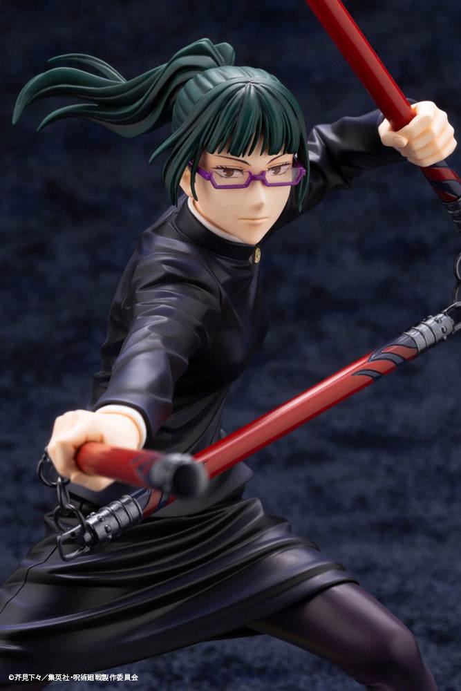 💥 Nom du Produit : Jujutsu Kaisen Statuette PVC ARTFXJ 1/8 Maki Zen'in Bonus Edition 21 cm 💥