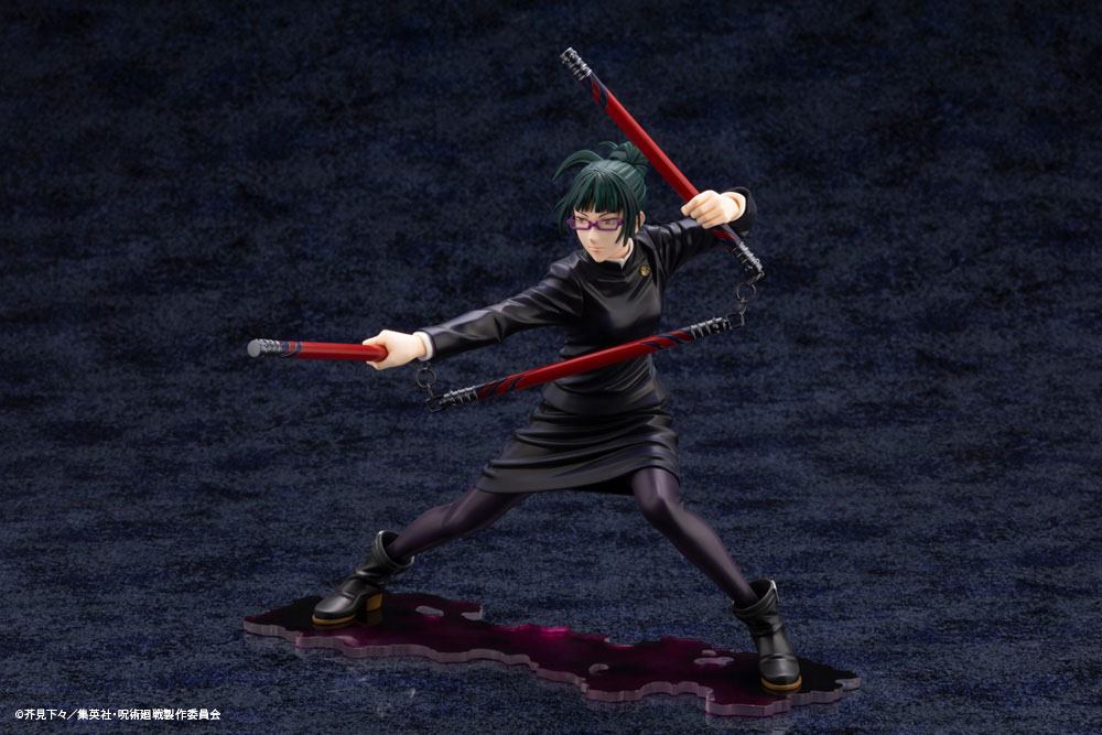 💥 Nom du Produit : Jujutsu Kaisen Statuette PVC ARTFXJ 1/8 Maki Zen'in Bonus Edition 21 cm 💥