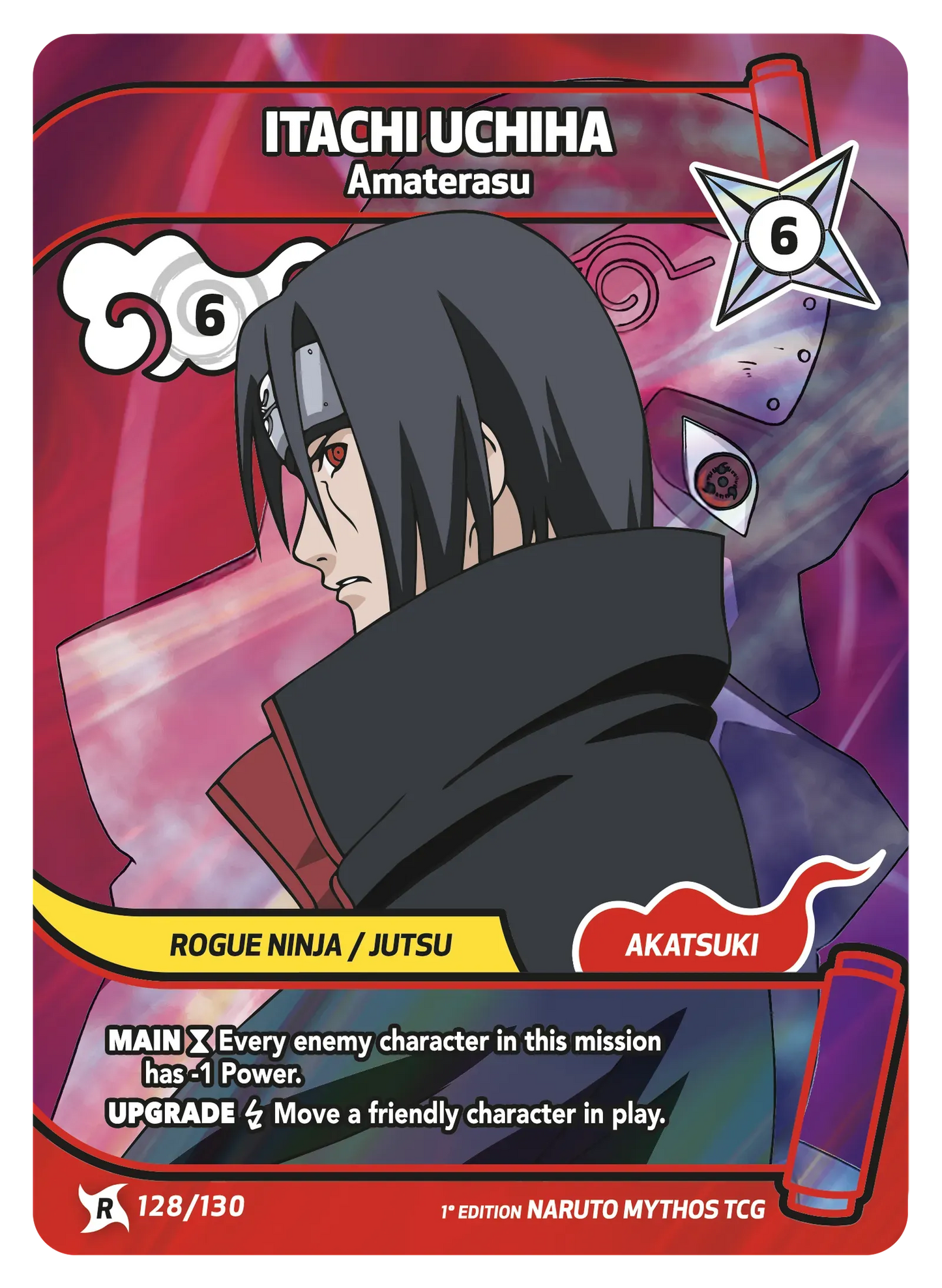 Itachi Uchiwa — Amaterasu – KS-128 – Naruto Mythos TCG Konoha Shidō Chapitre 1 FR