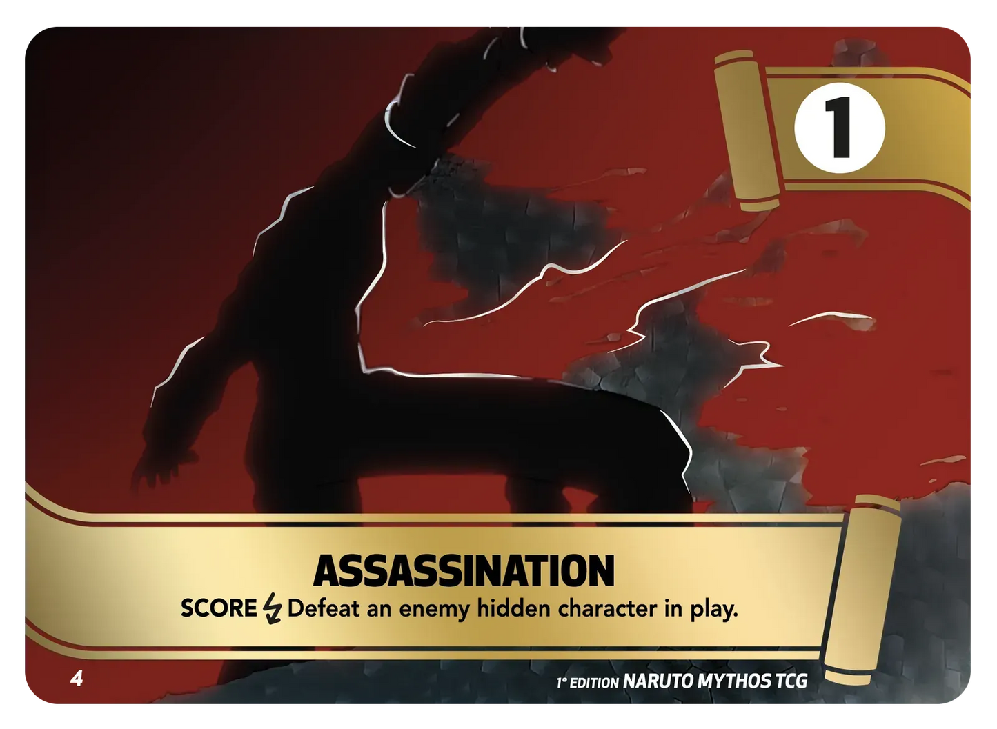 Naruto Mythos TCG – Assassination – KS-M04 – Commune – Konoha Shidō Série 1