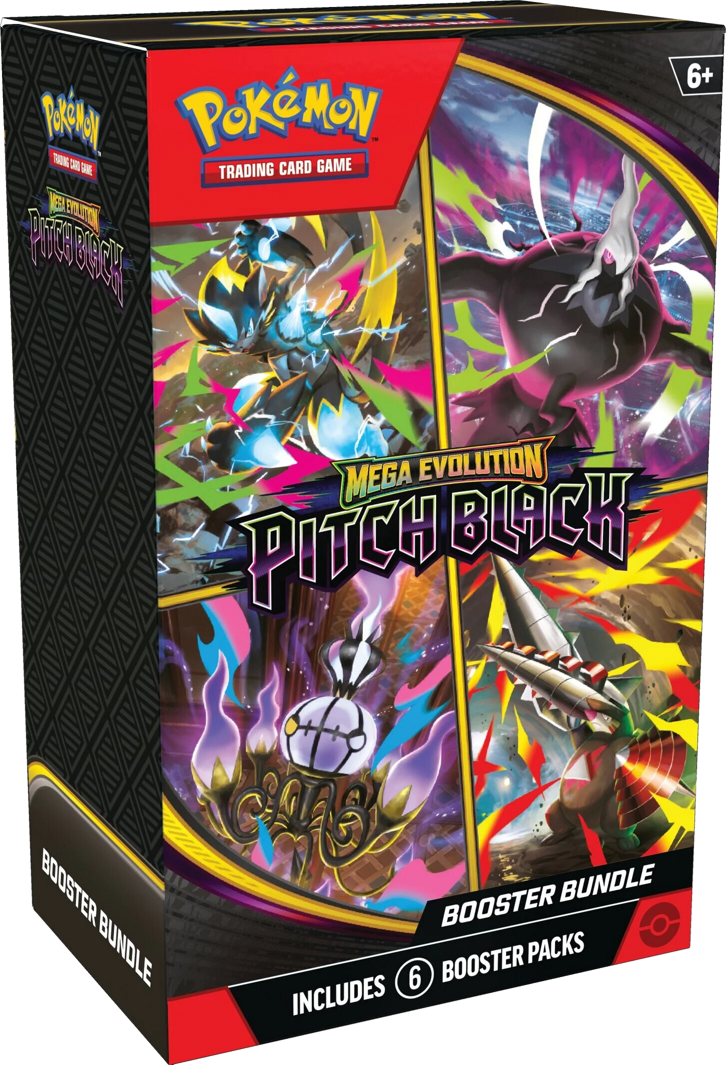 Bundle Pokémon ME05 Nuit Noire contenant 6 boosters