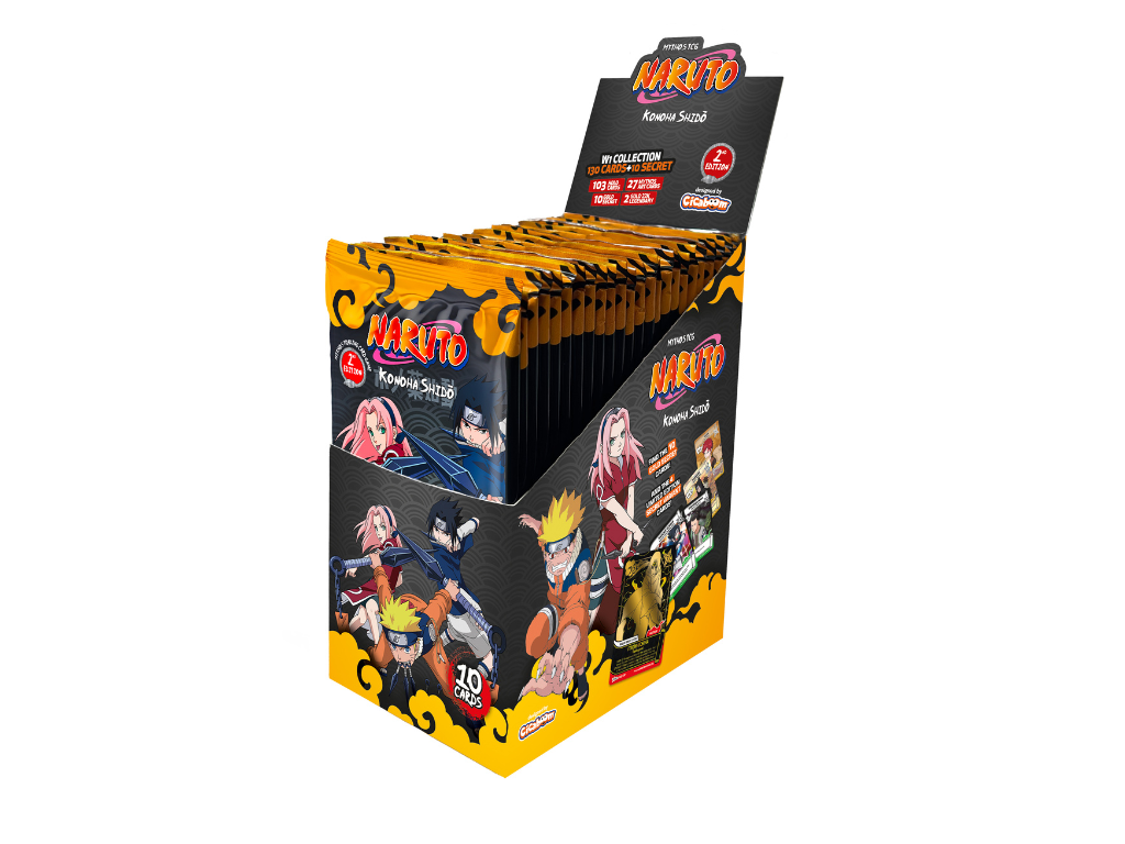 Naruto Mythos TCG – 2nd Edition Booster Display (Version Anglaise PRÉCO)
