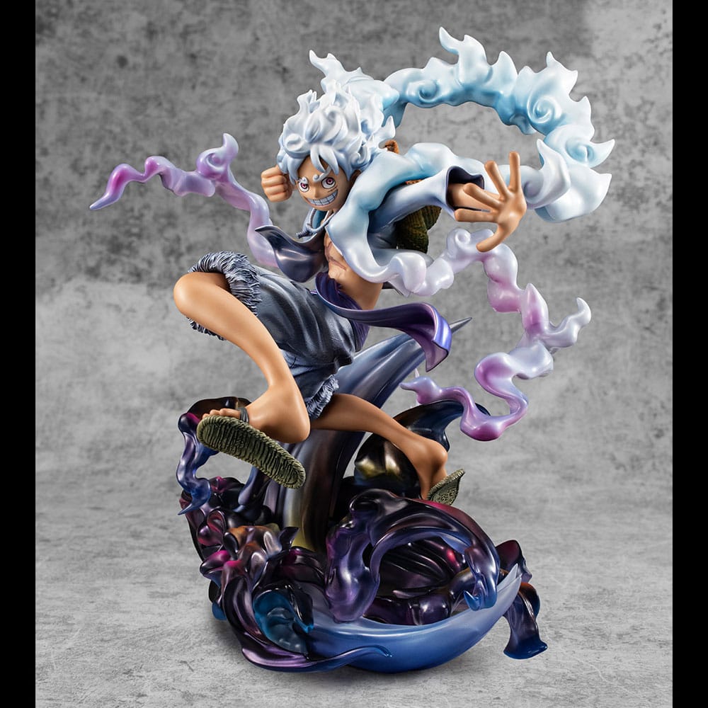 🏴☠️ One Piece Statuette PVC P.O.P. Monkey D. Luffy Gear Fifth 23 cm 🏴☠️