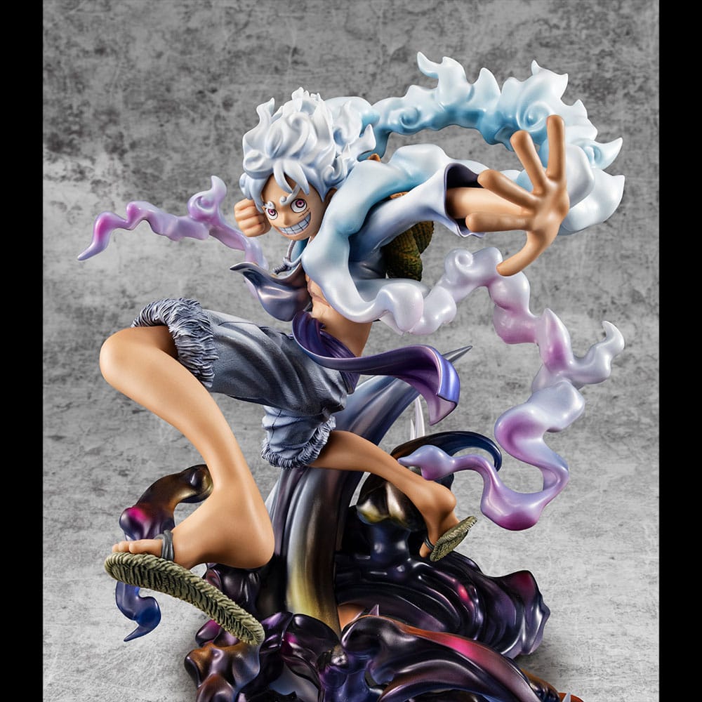 🏴☠️ One Piece Statuette PVC P.O.P. Monkey D. Luffy Gear Fifth 23 cm 🏴☠️