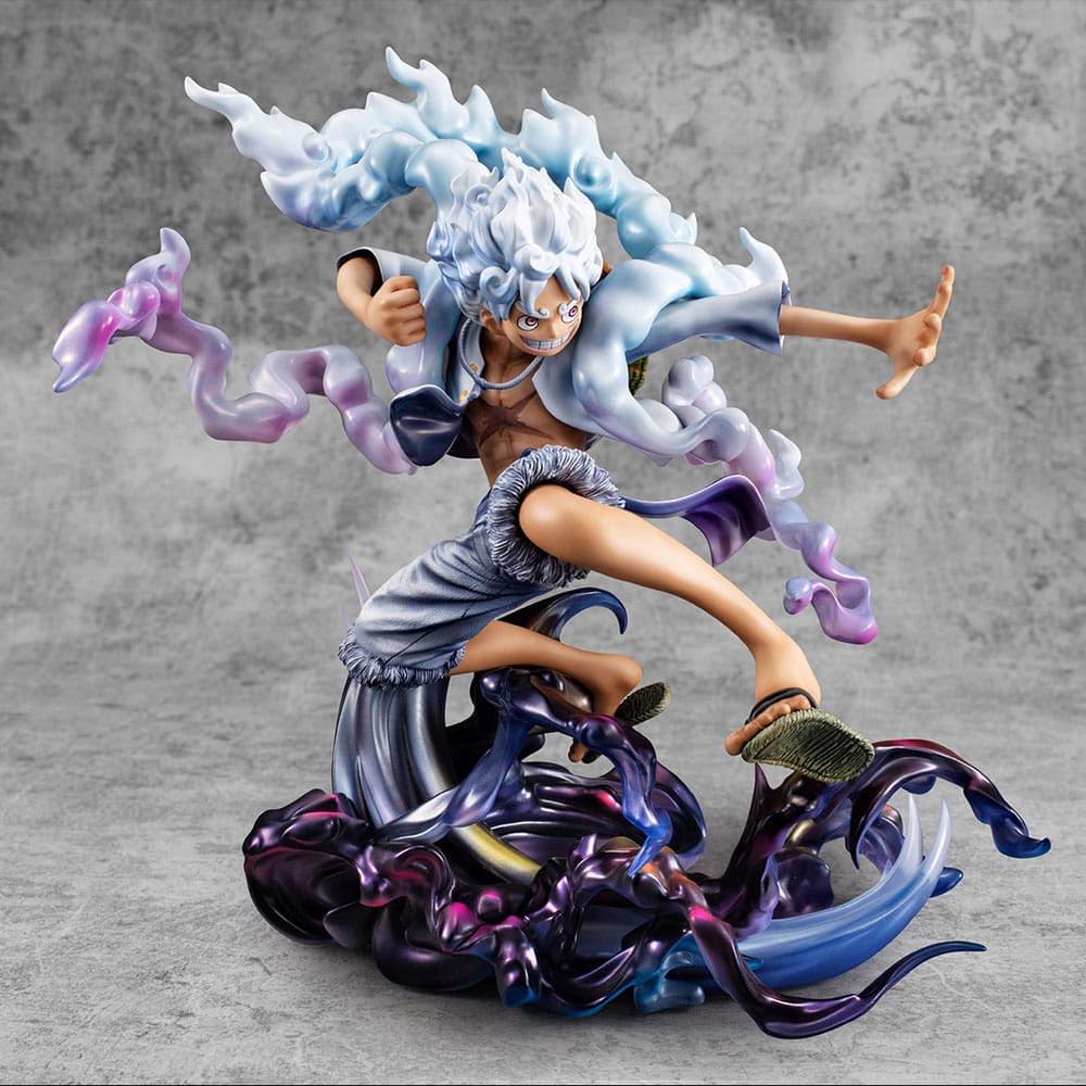🏴☠️ One Piece Statuette PVC P.O.P. Monkey D. Luffy Gear Fifth 23 cm 🏴☠️