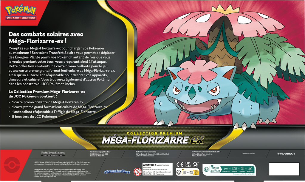Pokémon - Coffret Collection Premium Novembre 2025 : Méga-Florizarre ex