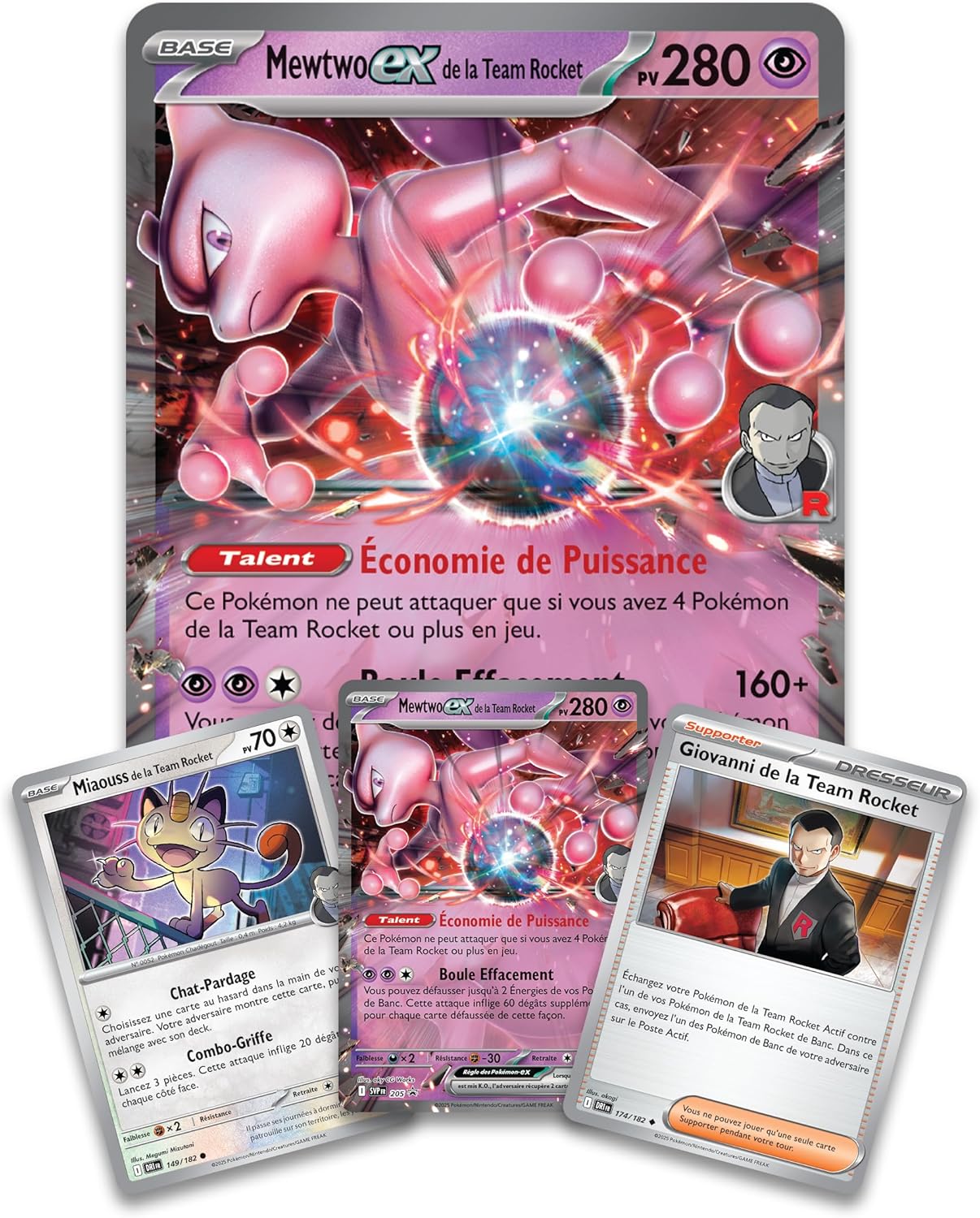 Pokémon - Coffret Mewtwo ex de la Team Rocket – Juin 2025