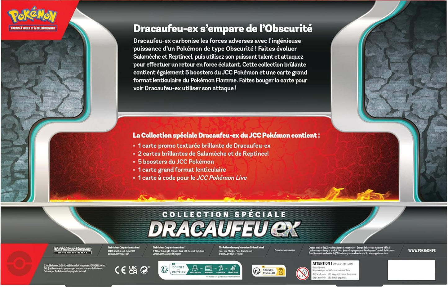Pokémon - Coffret Collection Spéciale : Dracaufeu ex – Juin 2025