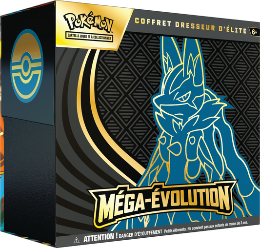 Pokémon – Coffret Dresseur d'Élite ME01 : Méga-Évolution – Lucario (Octobre 2025)