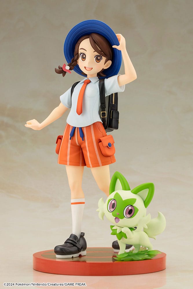 🌟 Pokémon Statuette PVC ARTFXJ 1/8 Juliana & Sprigatito 20 cm 🌟