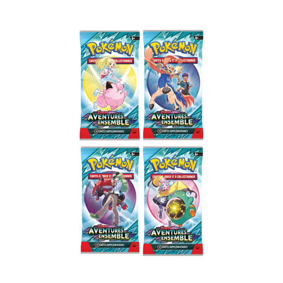 Pokémon - Booster de 10 cartes EV09 : Aventures Ensemble