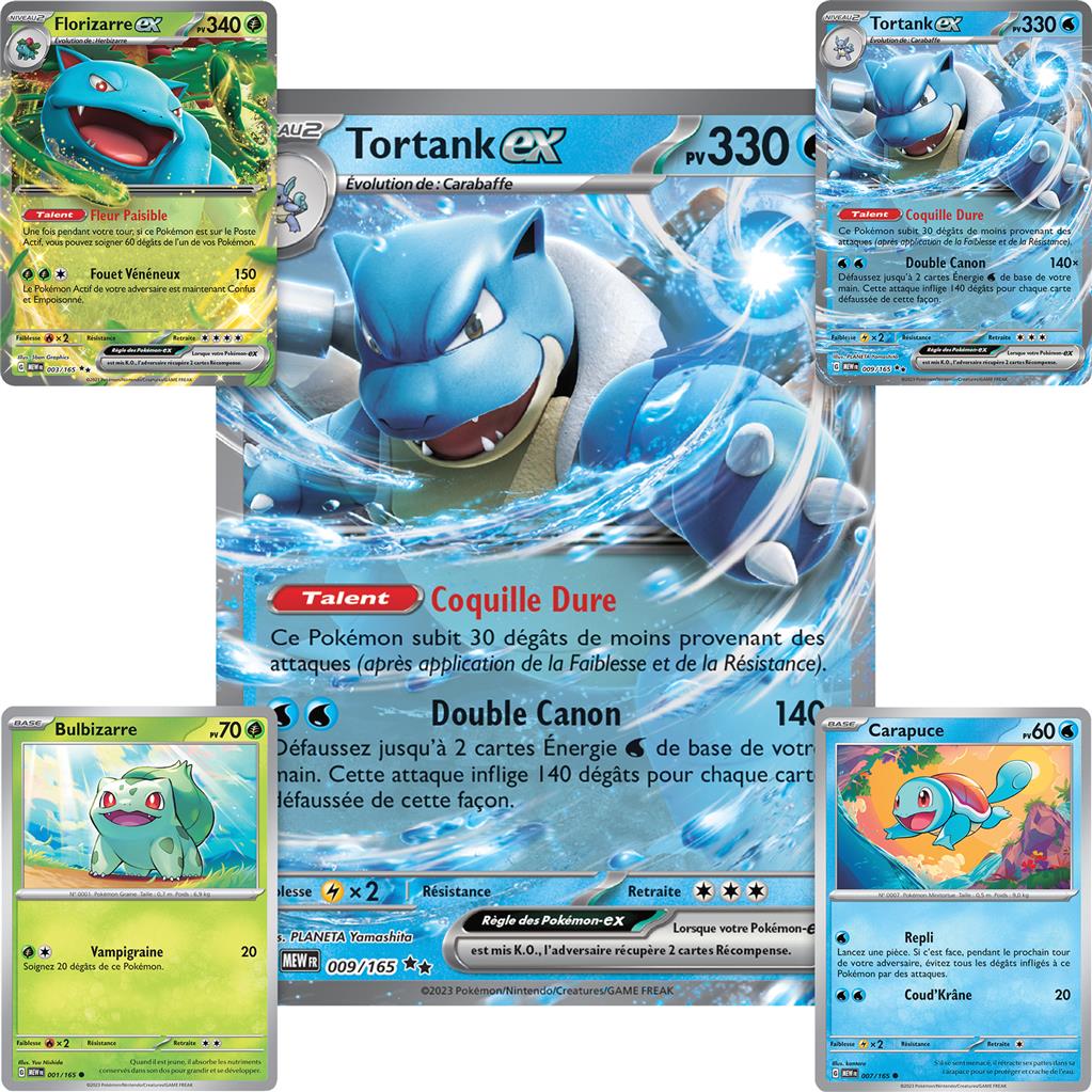 Pokémon – Coffret Collection Premium : Eaux Florissantes Extension 151 (EV03.5)