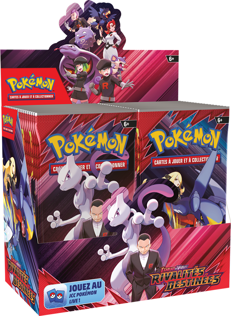 Pokémon - Display de 36 boosters EV10 : Rivalités Destinées