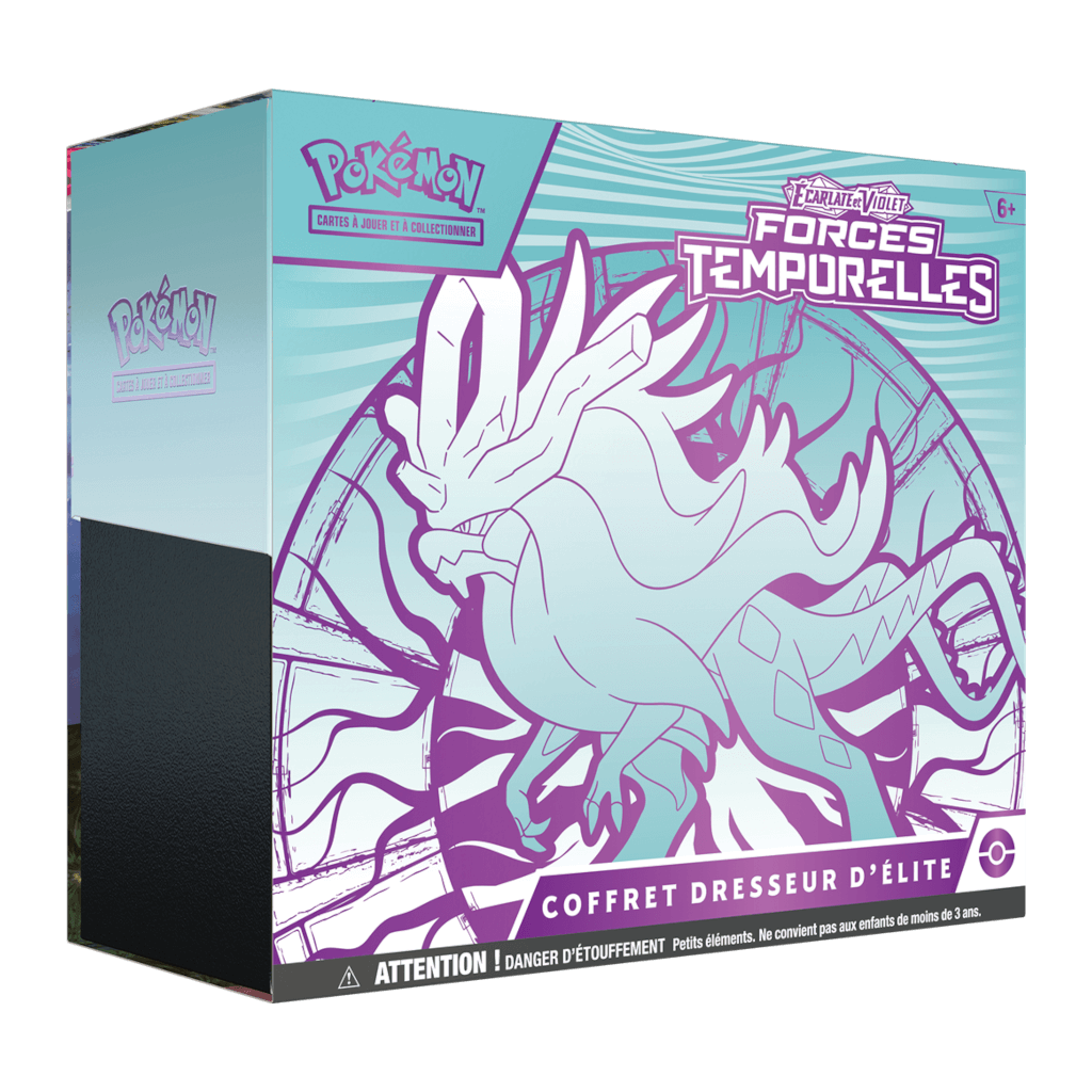 Pokémon Coffret Dresseur d'Élite EV05 Forces Temporelles Serpente-Eau