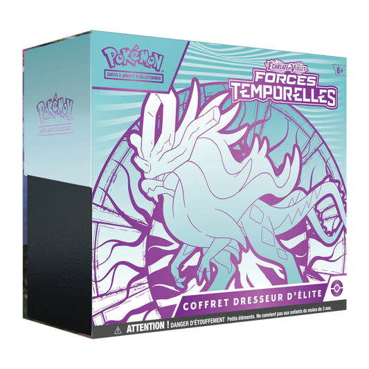 Pokémon Coffret Dresseur d'Élite EV05 Forces Temporelles  Serpente-Eau