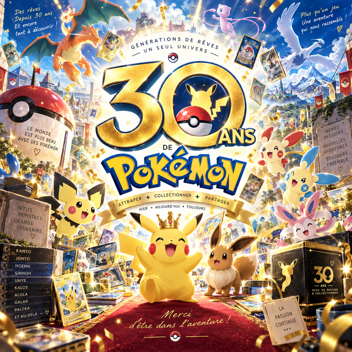 Pokémon 30 ans