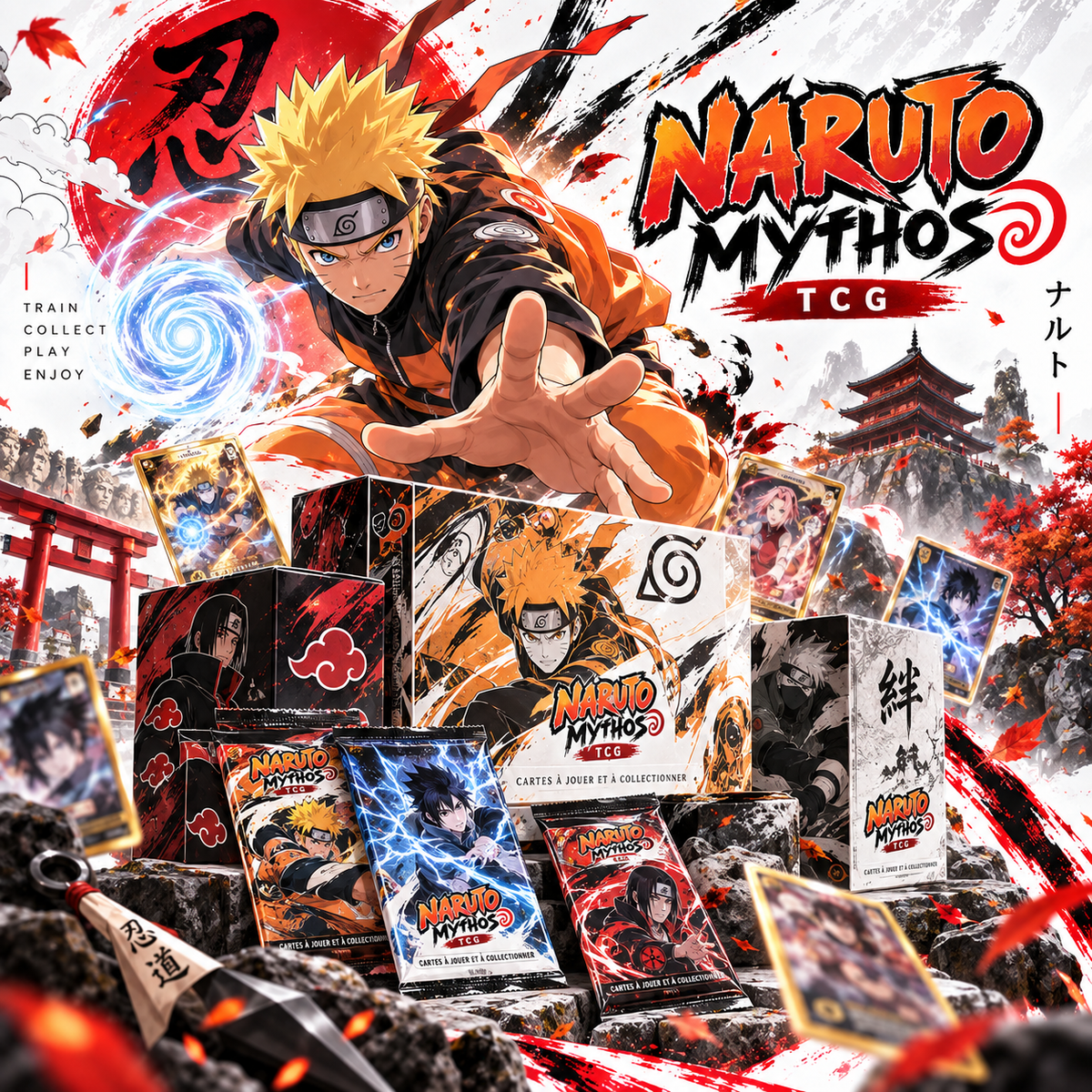 Naruto Mythos TCG — visuel collection Otak’Corner