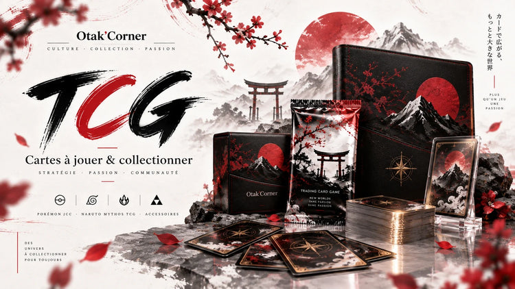 Collection TCG Otak’Corner – Pokémon JCC, Naruto Mythos TCG et accessoires