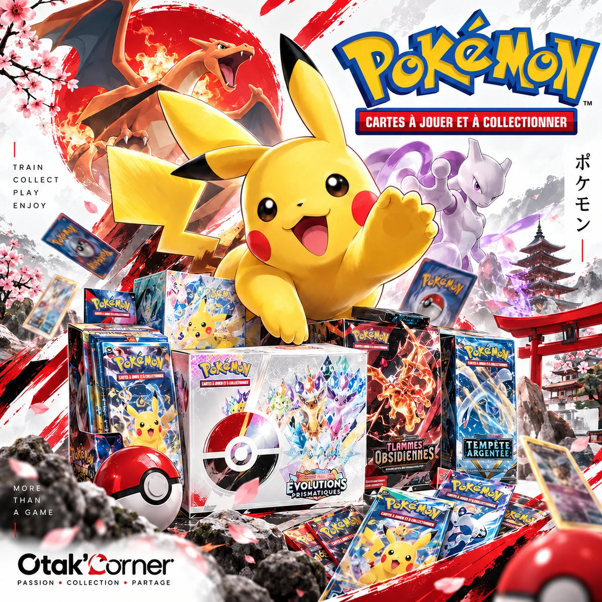 Pokémon 30 ans — visuel premium Otak’Corner