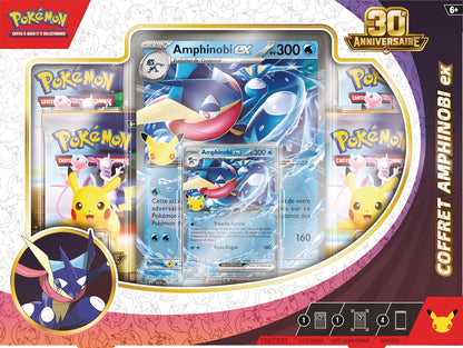 Coffret Pokémon 30ᵉ Anniversaire – Amphinobi-ex – FR