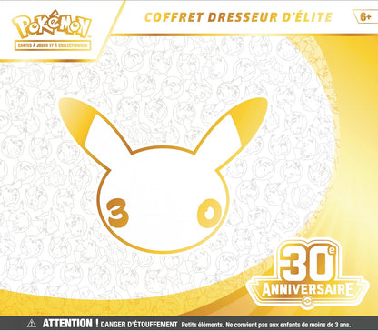 Coffret Dresseur d’Élite Pokémon 30ᵉ Anniversaire – FR