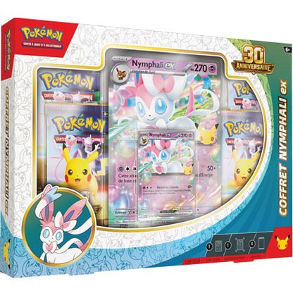 Coffret Pokémon 30ᵉ Anniversaire – Nymphali-ex – FR