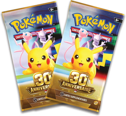 Pack 2 Boosters Pokémon 30ᵉ Anniversaire – Évoli – FR