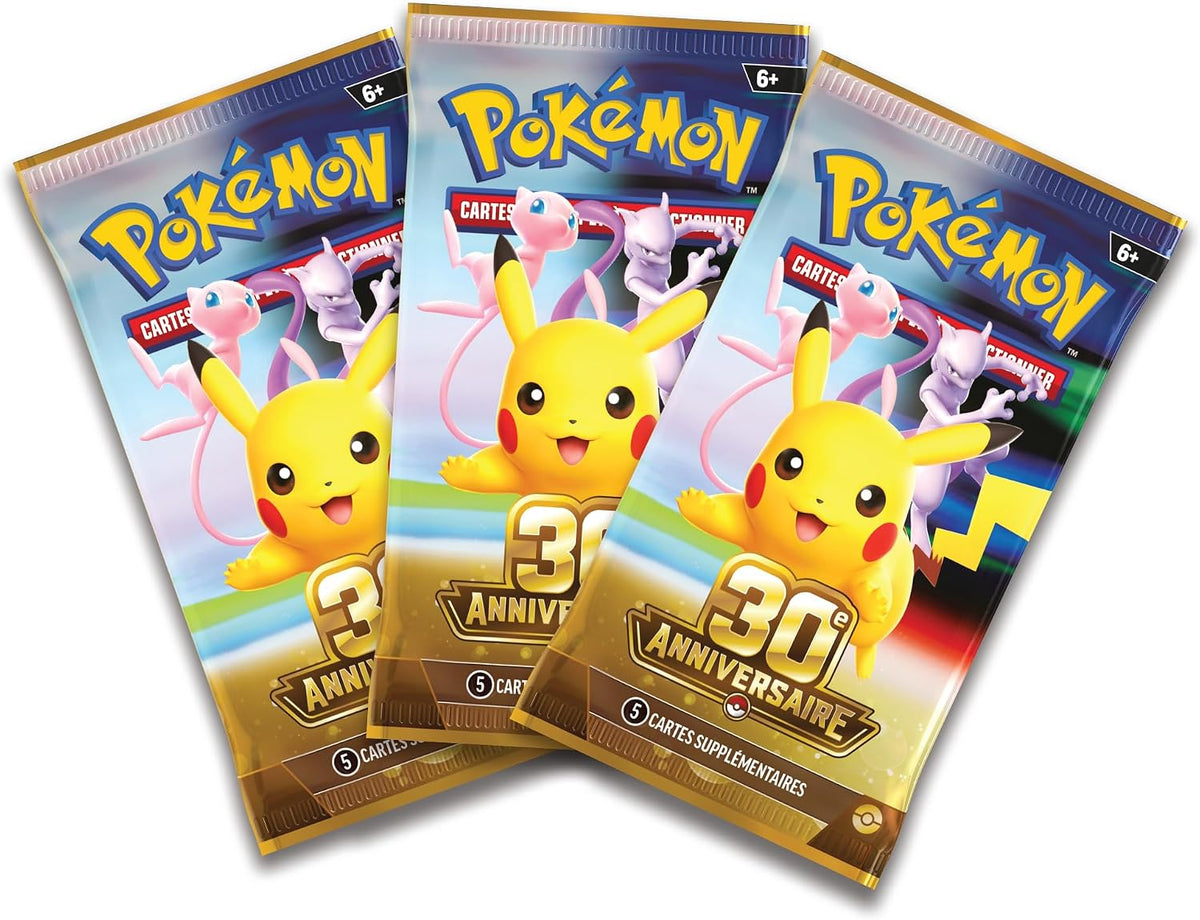 Collection Poster Pokémon 30ᵉ Anniversaire – Artikodin, Électhor & Sulfura – FR