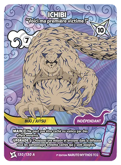 Ichibi — Voici ma première victime ! – KS-130-A – Naruto Mythos TCG Konoha Shidō Chapitre 1 FR