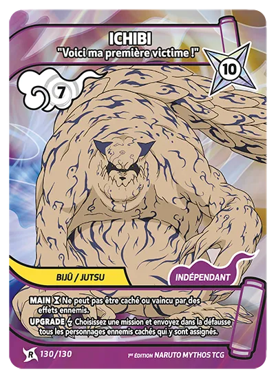 Ichibi — Voici ma première victime ! – KS-130 – Naruto Mythos TCG Konoha Shidō Chapitre 1 FR
