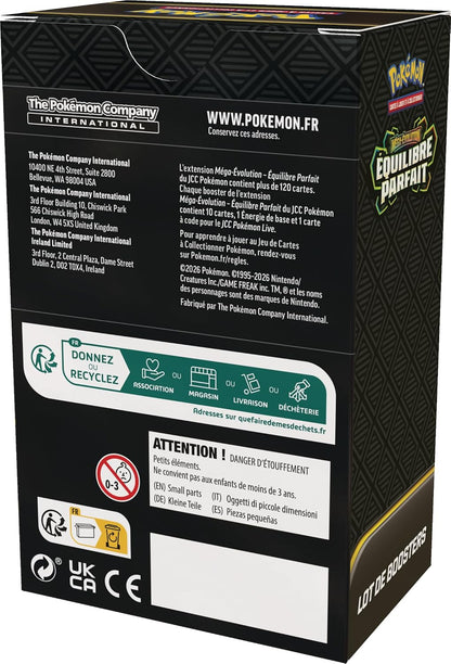 Pokémon ME03 Équilibre Parfait – Lot de 6 boosters ME03 – FR