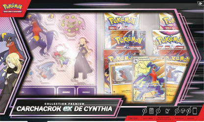 Pokémon - Coffret Collection Premium Juin 2025 : Carchacrok ex de Cynthia