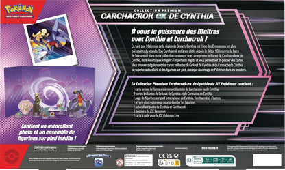 Pokémon - Coffret Collection Premium Juin 2025 : Carchacrok ex de Cynthia