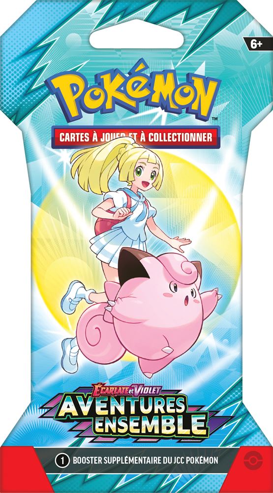 Pokémon – Booster sous Blister EV09 : Aventures Ensemble Modèle aléatoire