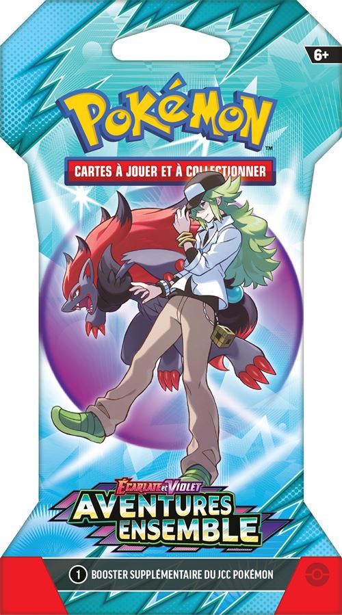 Pokémon – Booster sous Blister EV09 : Aventures Ensemble Modèle aléatoire
