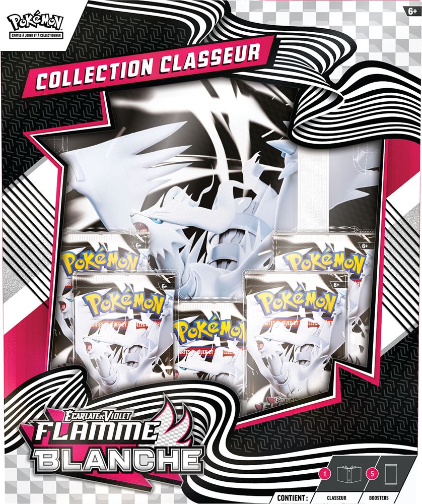📔 Pokémon – Coffret Collection Classeur EV10.5 : Flamme Blanche