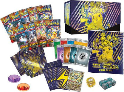 ⚡Pokémon - Coffret Dresseur d’Élite EV08 Étincelles Déferlantes : Pikachu ex ⚡Avec Défault de scéllage !!!!!